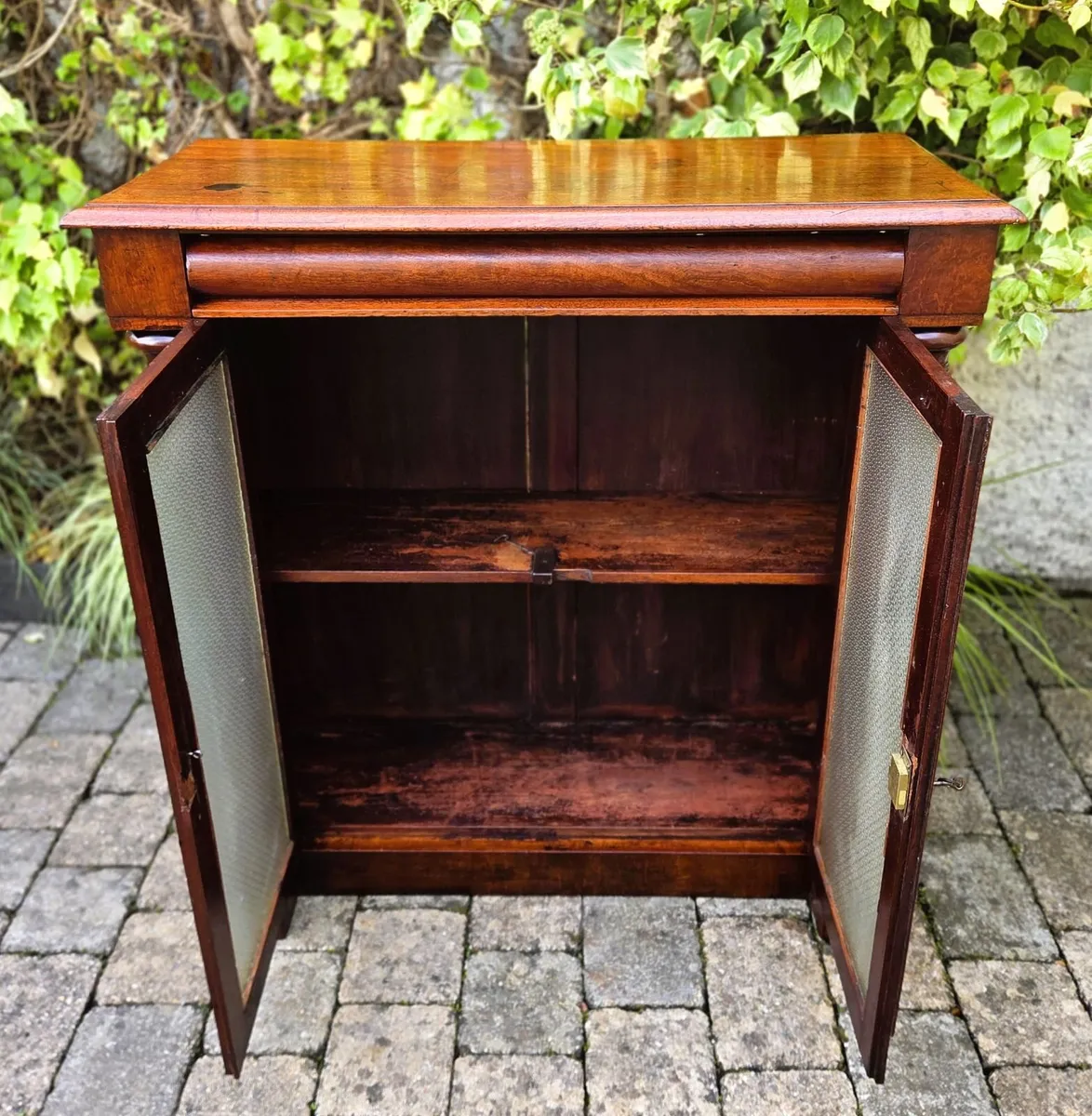 Victorian Mahogany Side Cabinet- Circa 1850 - Image 4