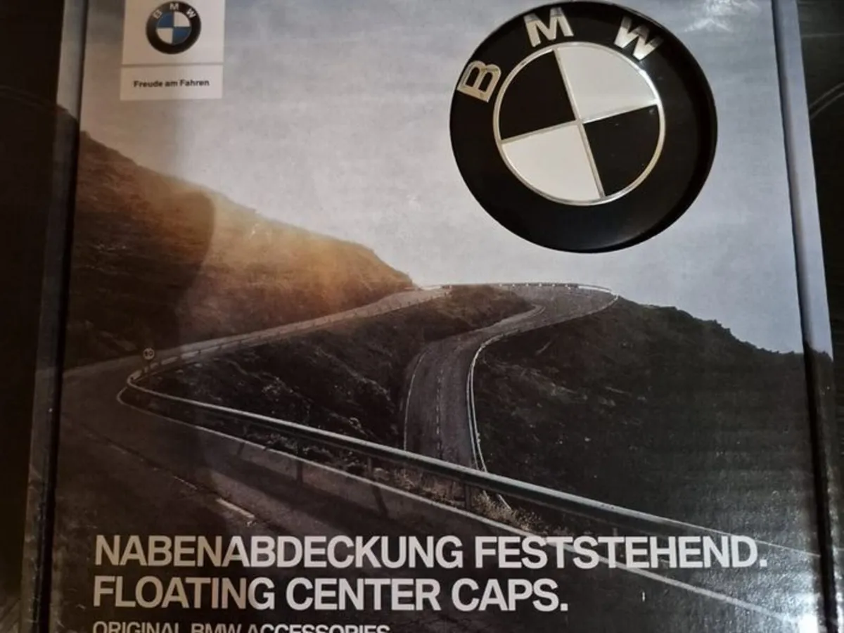 Floating BMW Centre Caps (68mm) Free Post - Image 2
