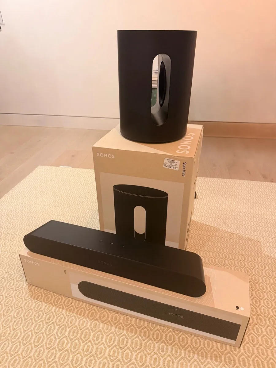 Sonos Ray Soundbar and Sub Mini - Image 1