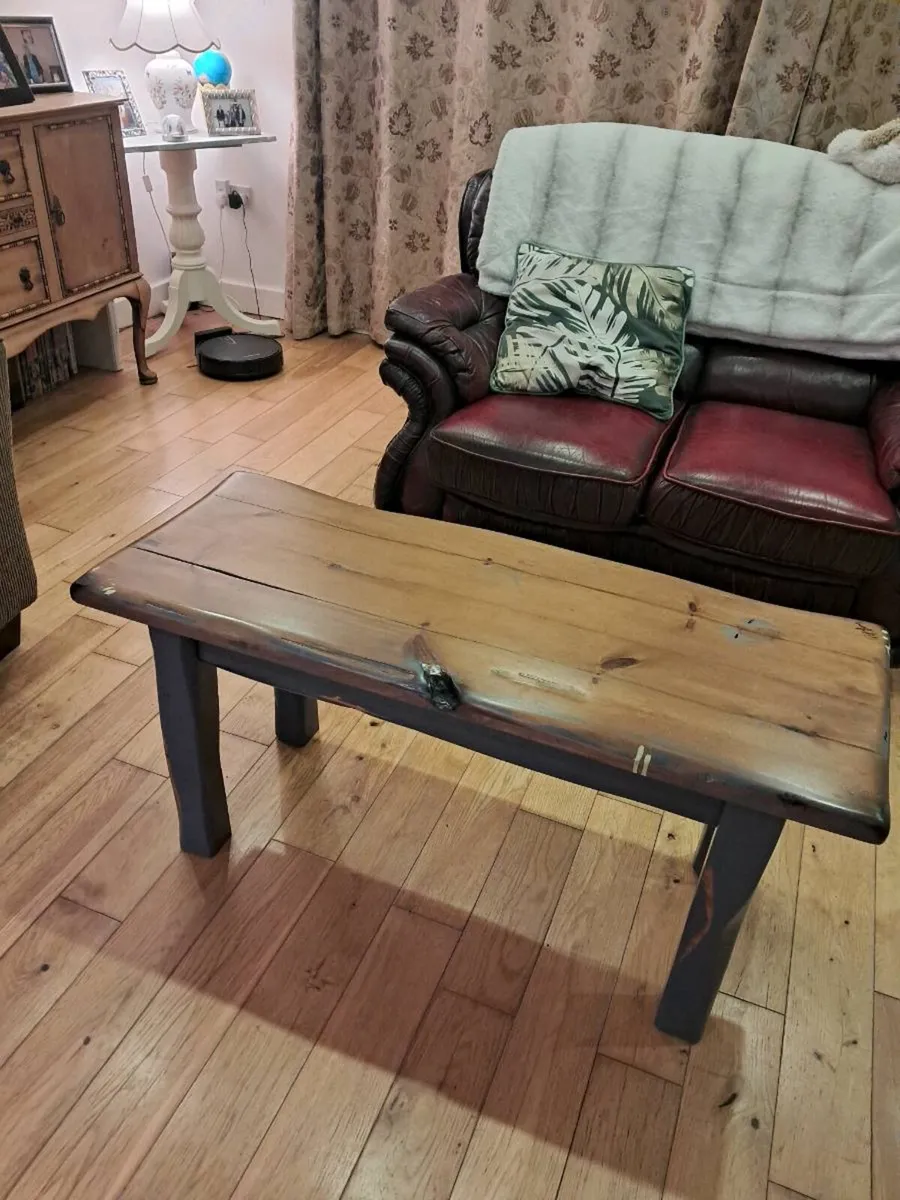 A handmade coffee table just made - Image 1