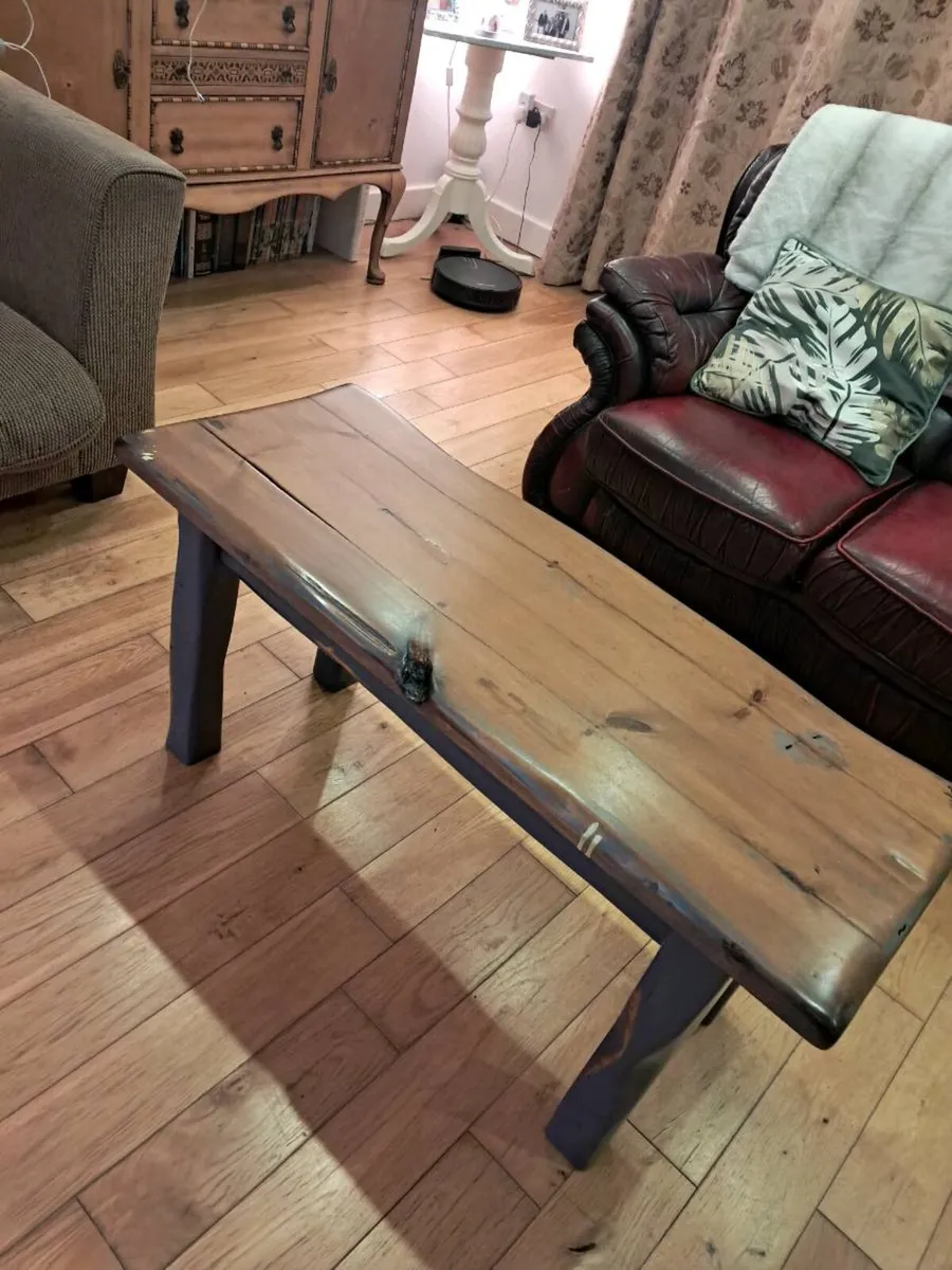 A handmade coffee table just made - Image 3