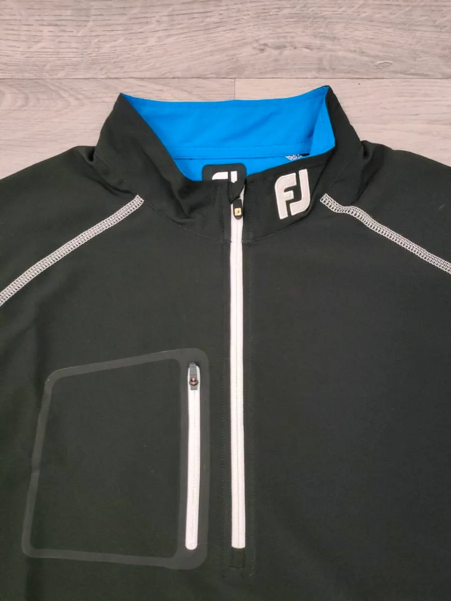FootJoy FJ Half Zip Golf Jumper Mens Medium - Image 3
