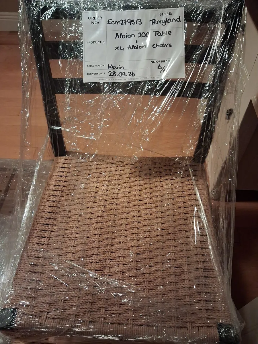 4 new dining room chairs - Image 1