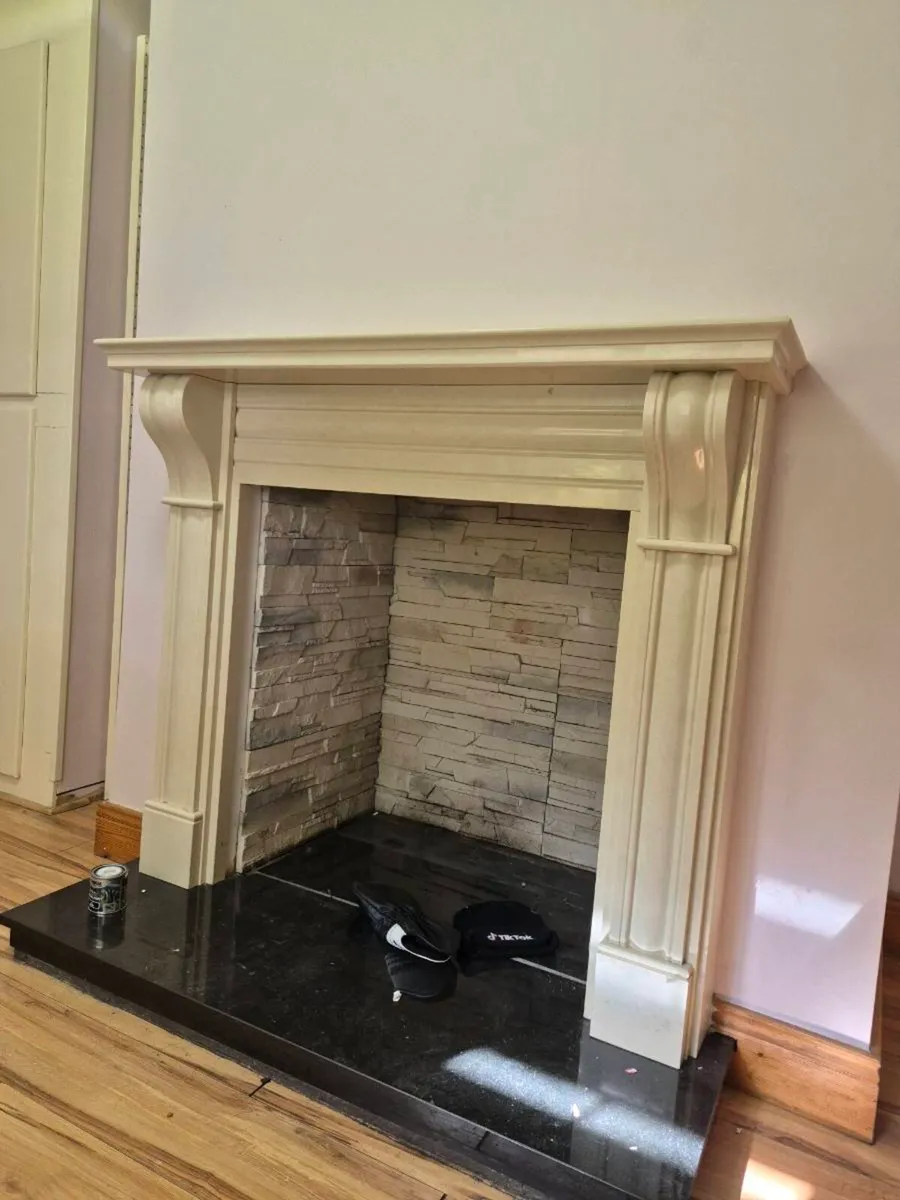 Marble Fireplace - Image 1