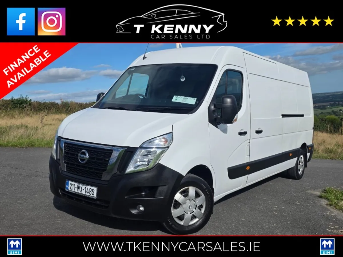 Nissan NV400 L3 H2 FWD 135 2 SLIDING DOORS FINANCE - Image 2