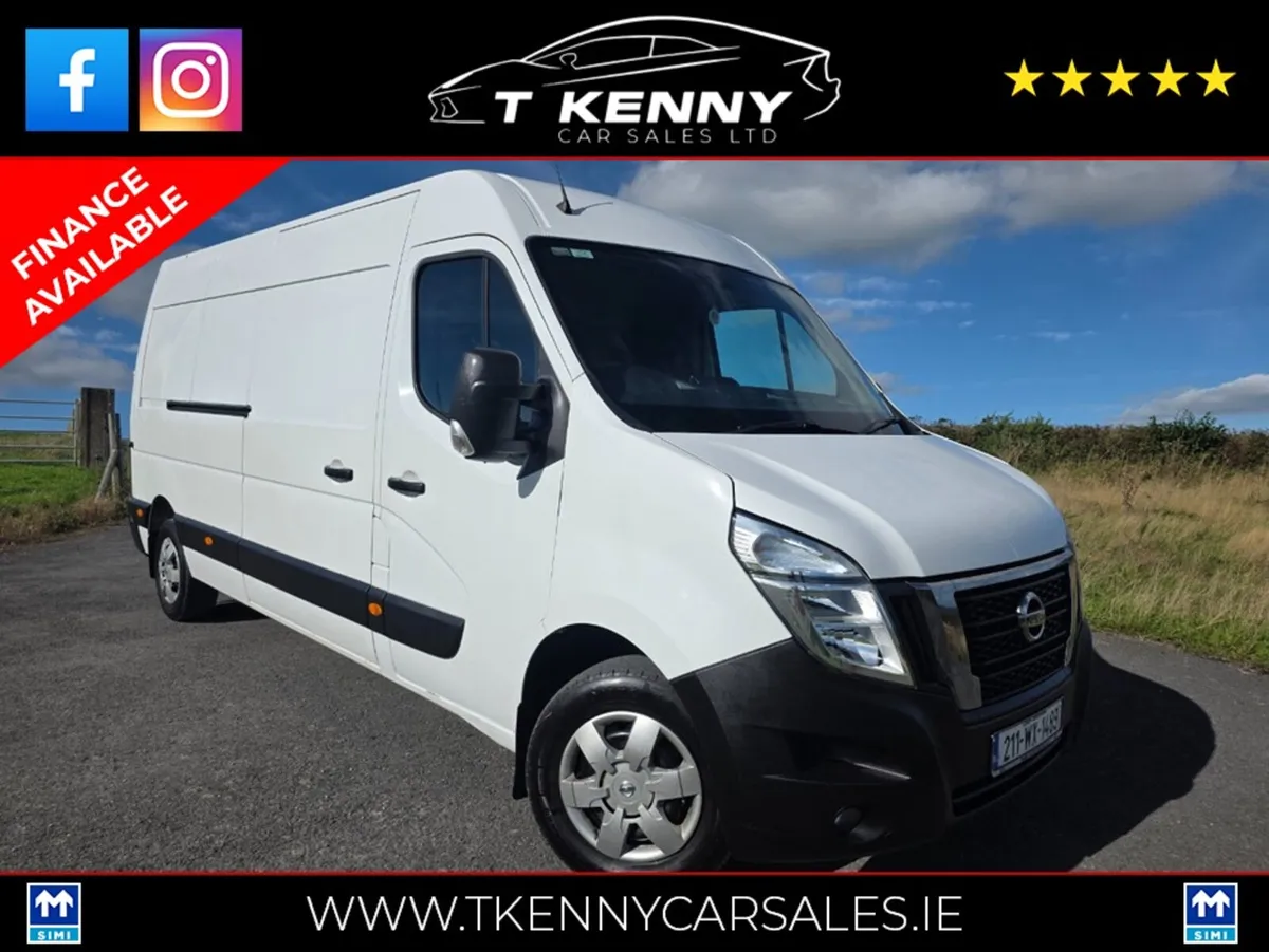 Nissan NV400 L3 H2 FWD 135 2 SLIDING DOORS FINANCE - Image 1