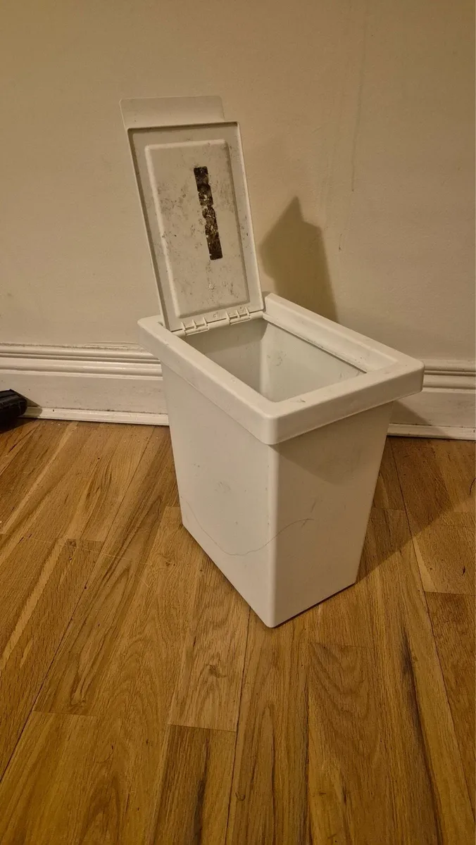 IKEA White Bin with Lid - Image 2