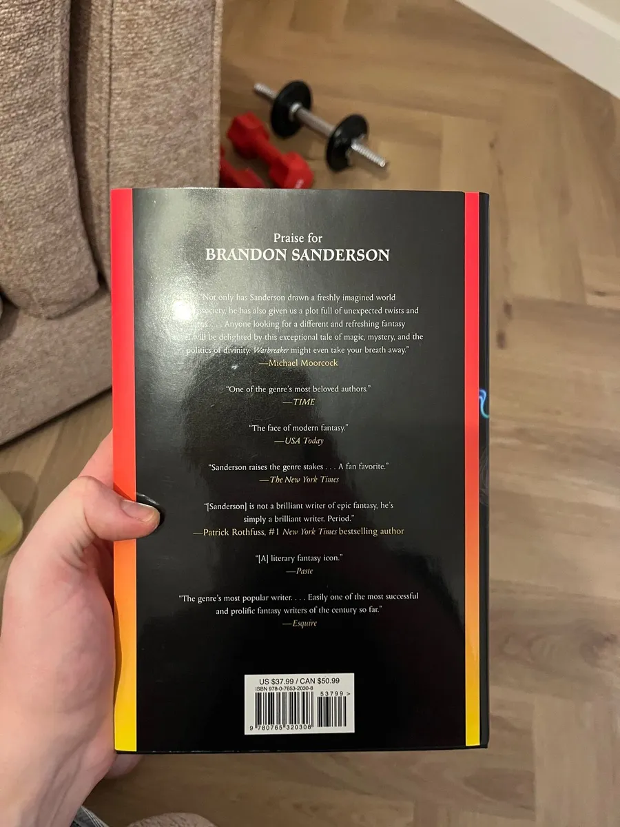 Warbreaker by Brandon Sanderson (hard cover) - Image 2