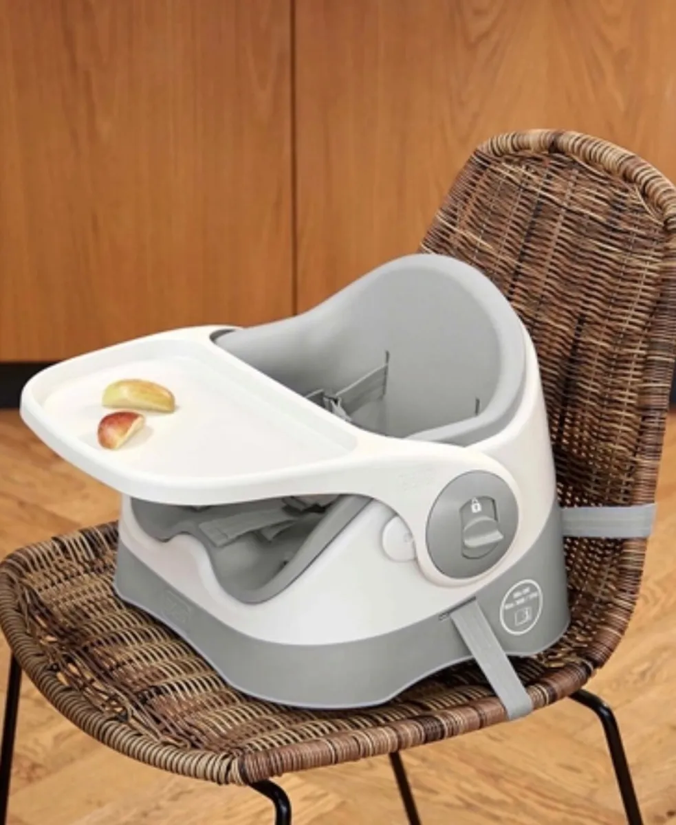Mamas & Papas Bud 2-in-1 Booster Seat - Pebble Gre - Image 2