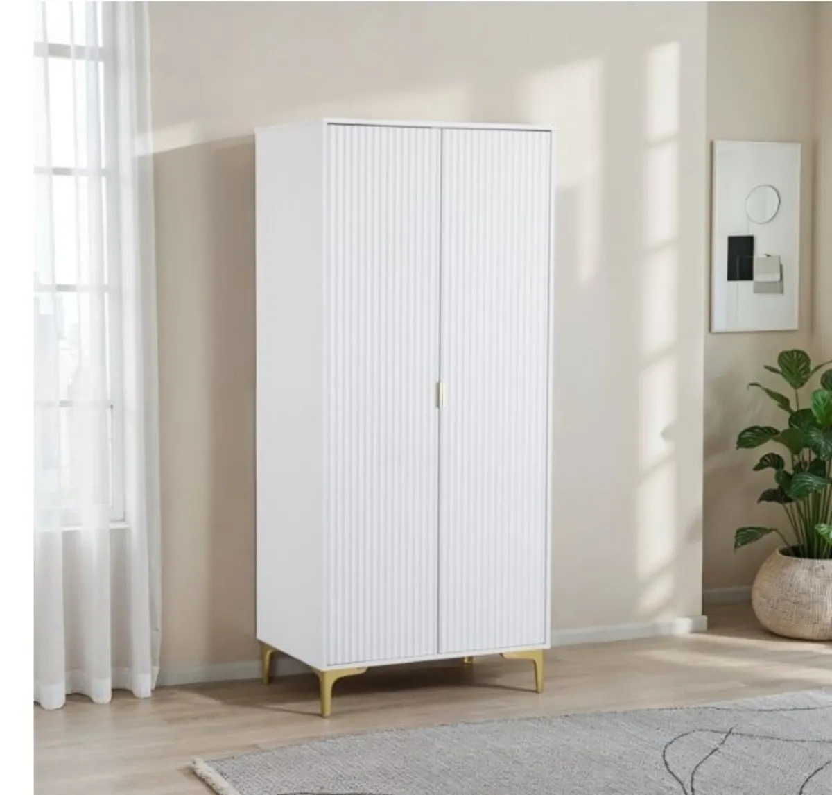 Miami 2 Door Wardrobe - Image 1