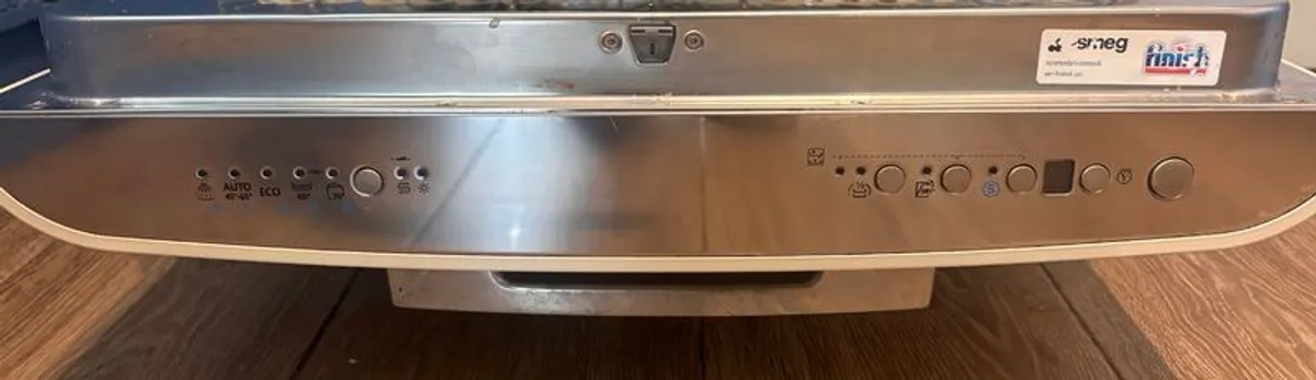 SMEG DFFABCR 50s Style Retro Cream Dishwasher - Image 4