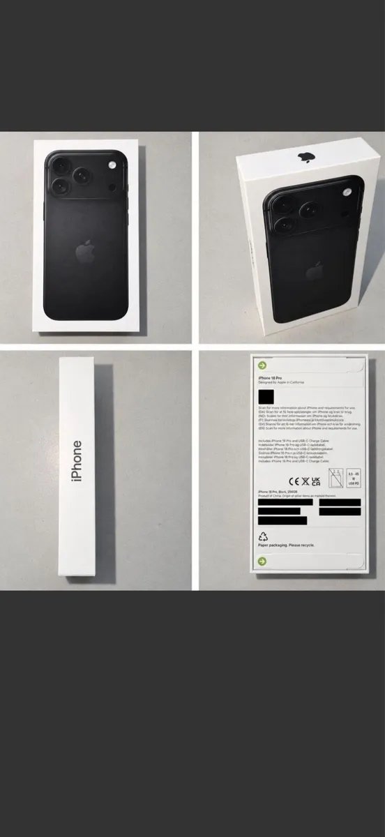 iPhone 18 Pro Black 256GB