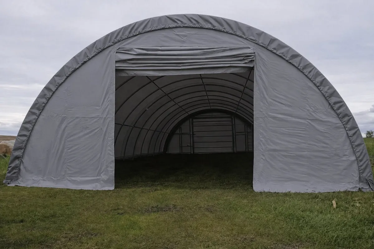 30ft x 65ft Heavy Duty Storage Tent 900gsm PVC - Image 3
