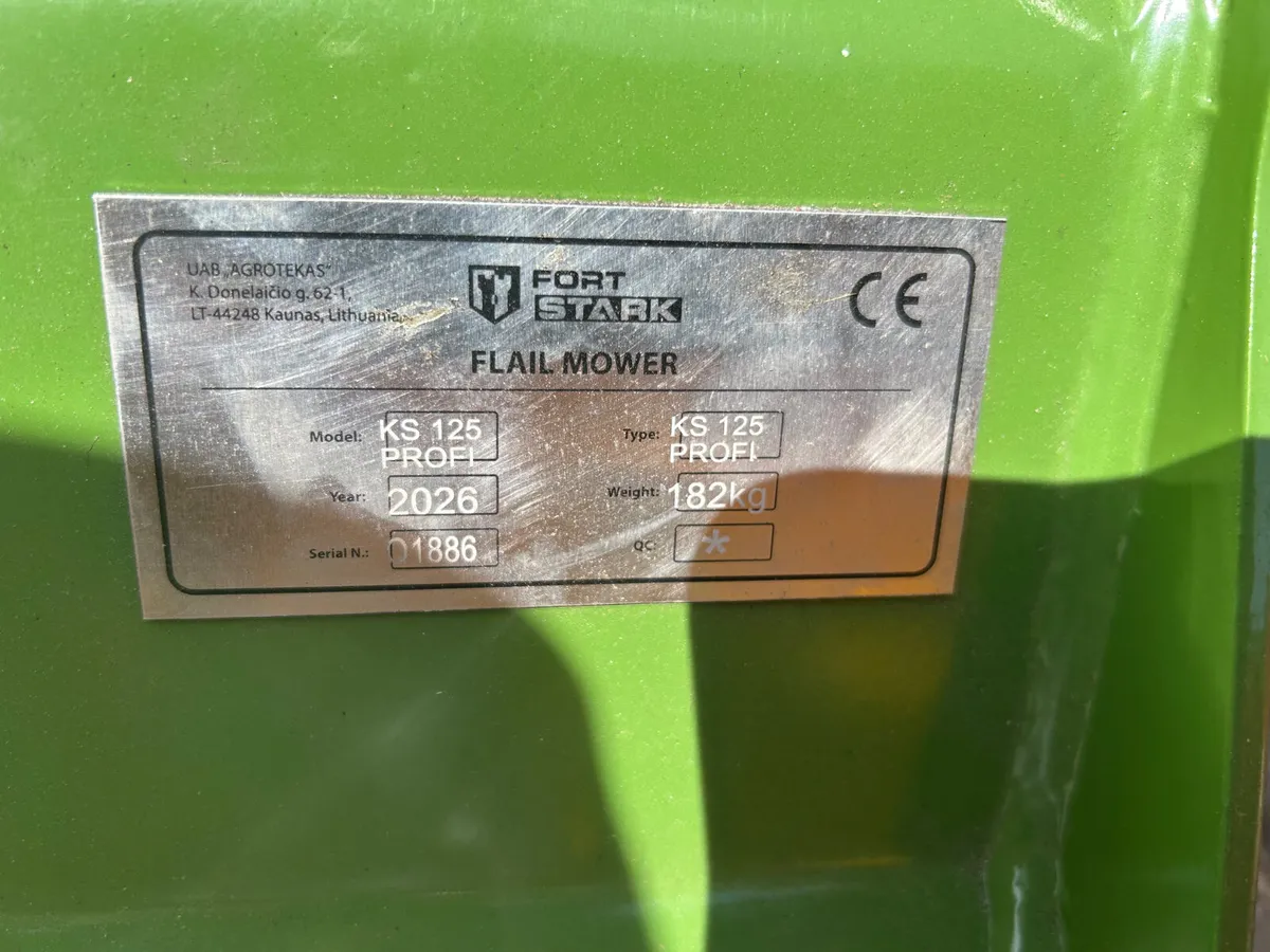 New Stark KS125 Flail Mower - Image 3
