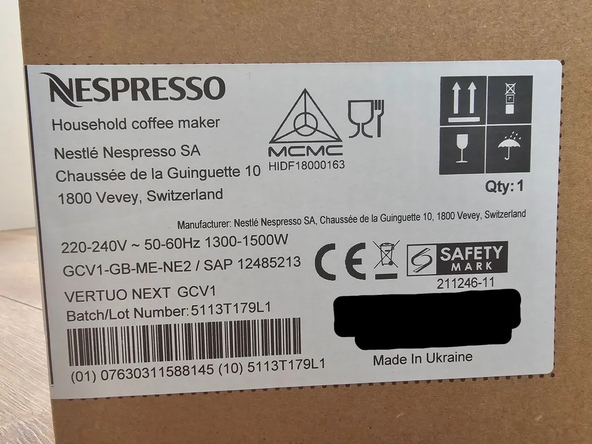 Nespresso Vertuo Next Deluxe coffee machine - Image 3