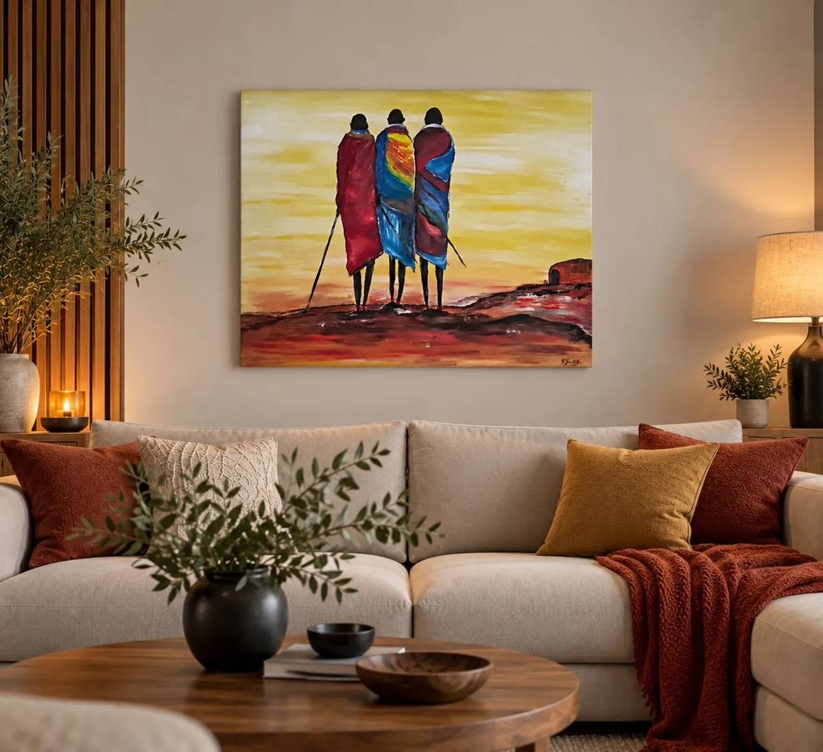 Acrylic painting on canvas - Image 4