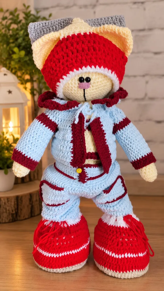 Handmade crochet toy - Image 1