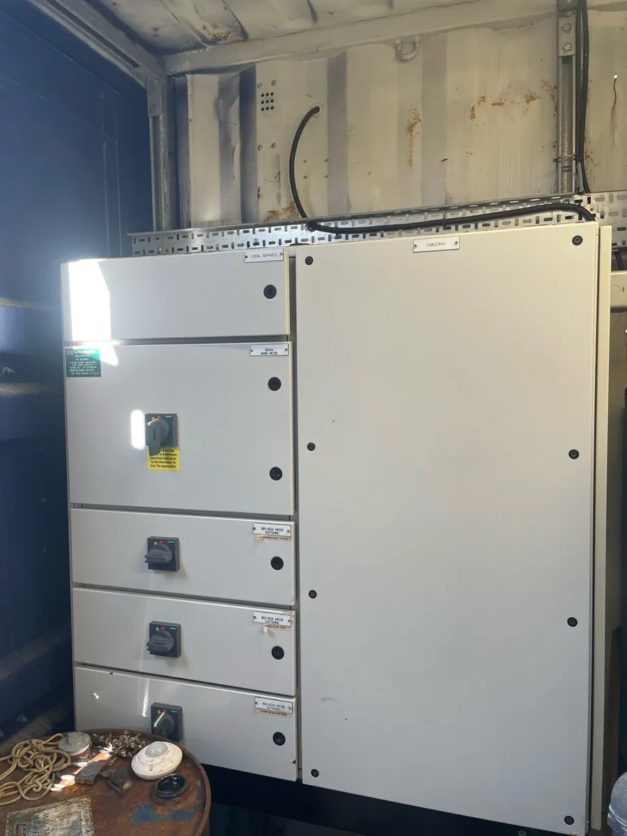3 phase air compressors, drier and receiver - Image 2