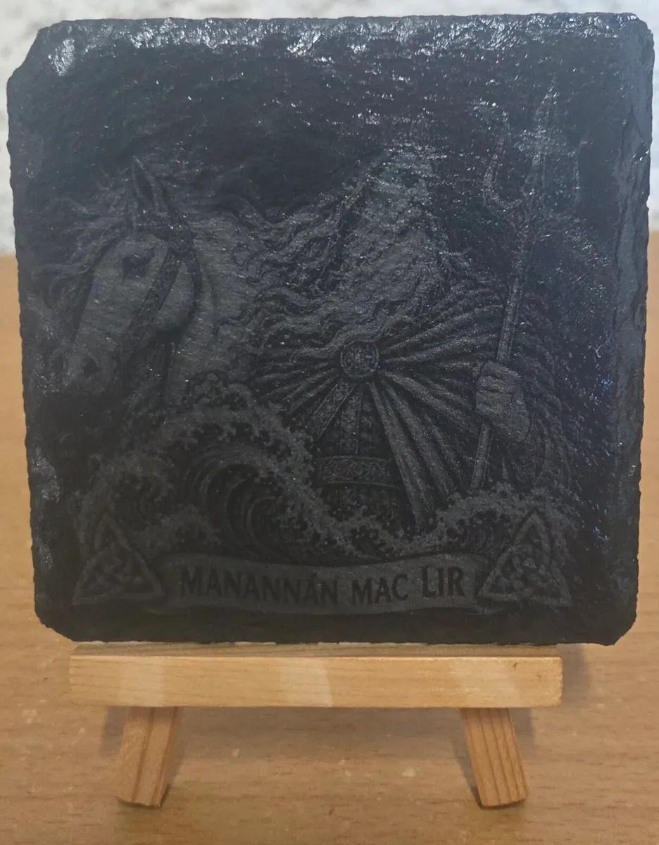 Celtic & Irish Legends  Set of 4 Slate Coaster - Image 2