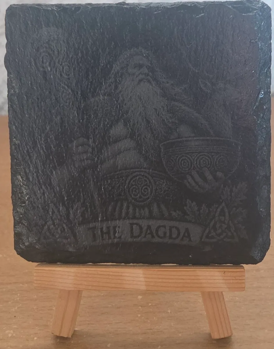Celtic & Irish Legends  Set of 4 Slate Coaster - Image 4