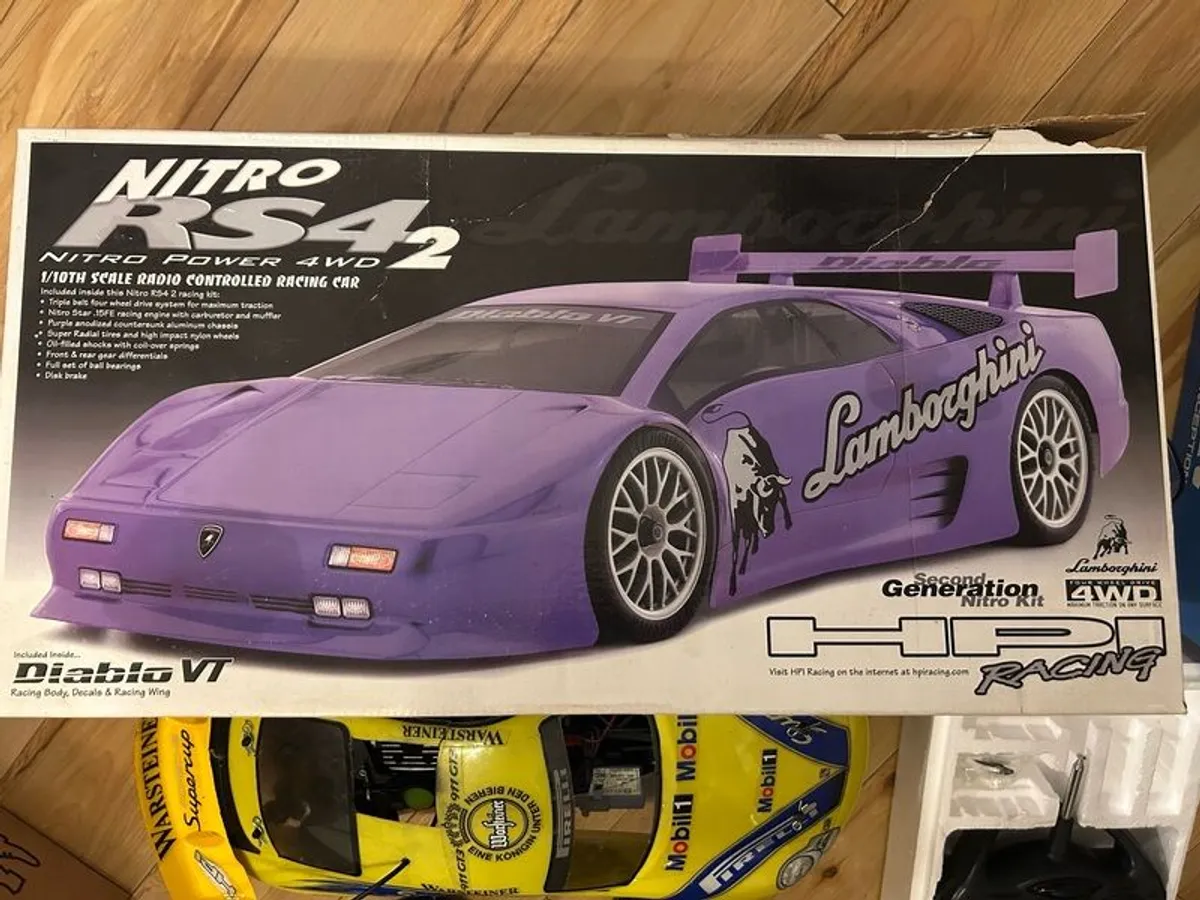 HPI RS4 2 Nitro radios controlled racing car - Image 3