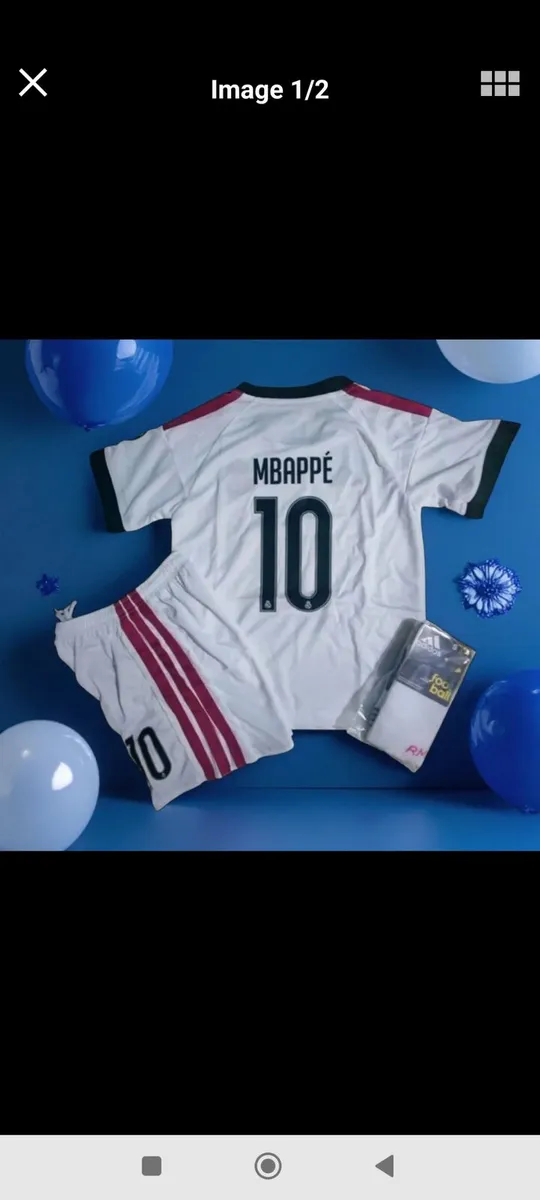REAL MADRID 26/27(MBAPPE 10) KIDS,6/7,7/8,10/11 YR - Image 1
