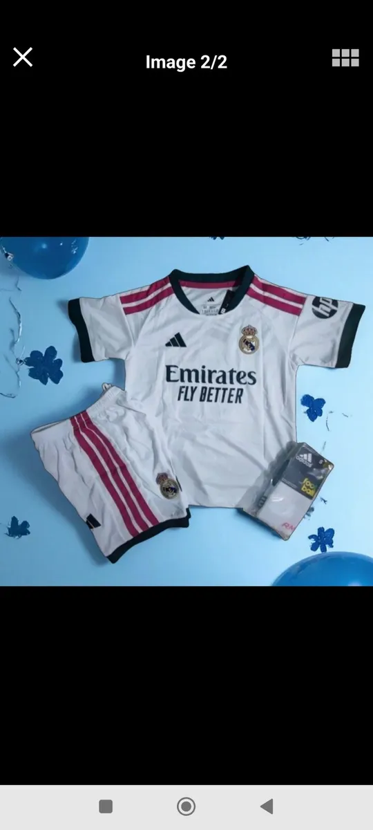 REAL MADRID 26/27(MBAPPE 10) KIDS,6/7,7/8,10/11 YR - Image 2