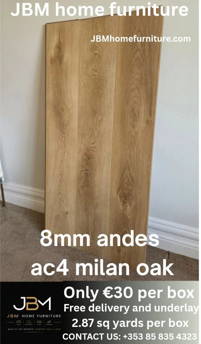 New laminate flooring