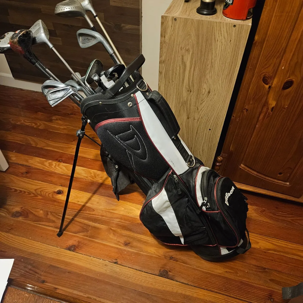 Golf bag, Golf clubs - Image 1