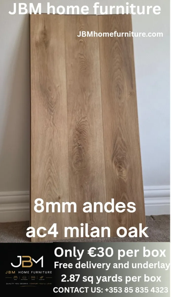 New laminate flooring