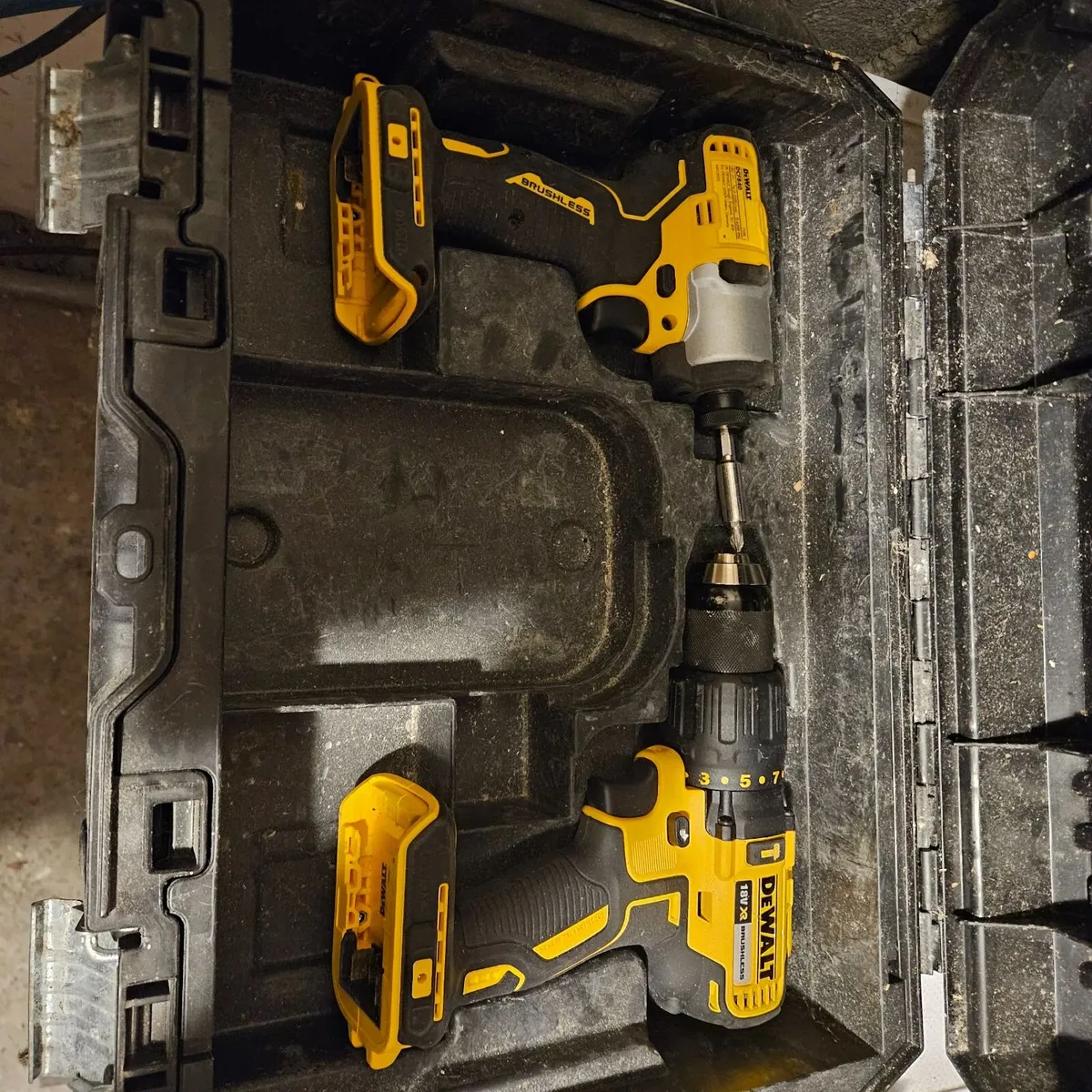 Dewalt Impact driver, Dewalt Combi drill