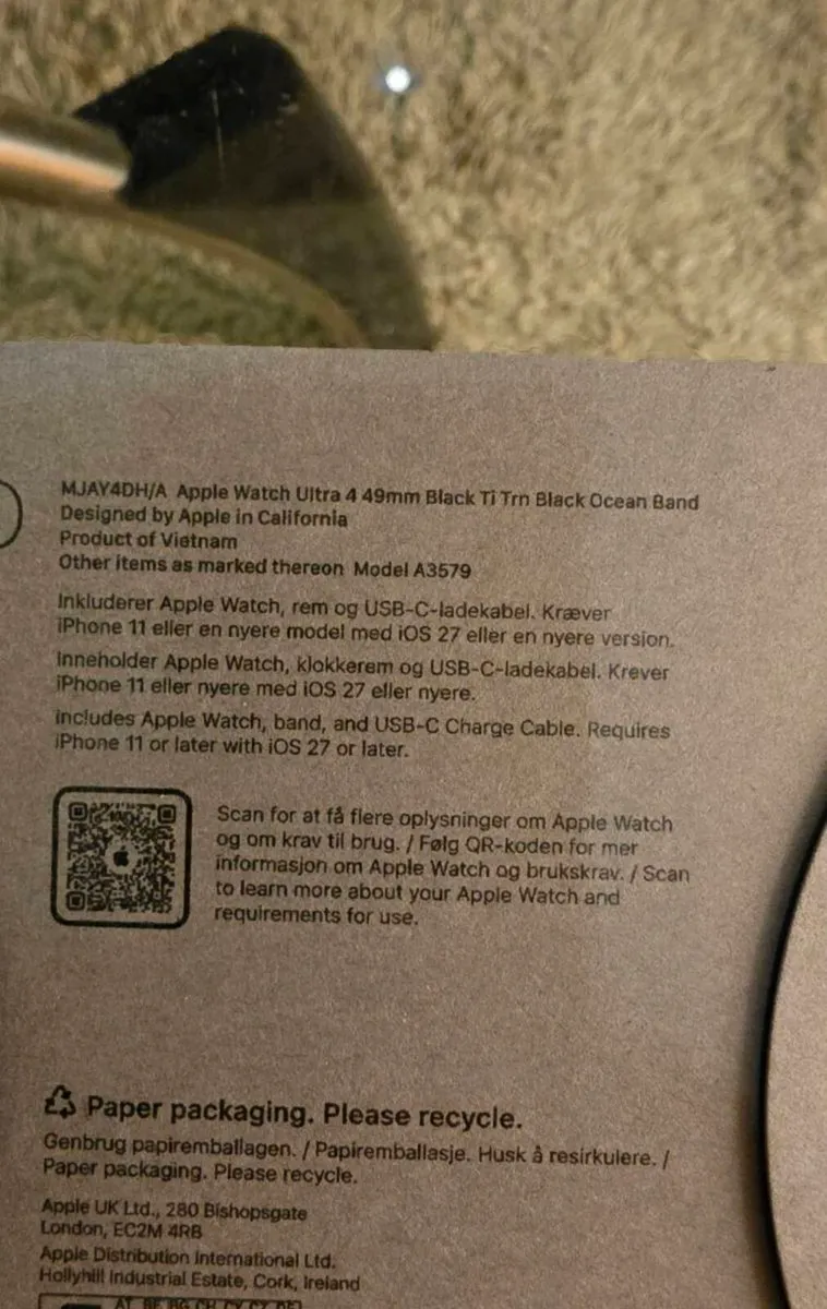 Apple Watch Ultra 4 2026 IRISH - Image 3