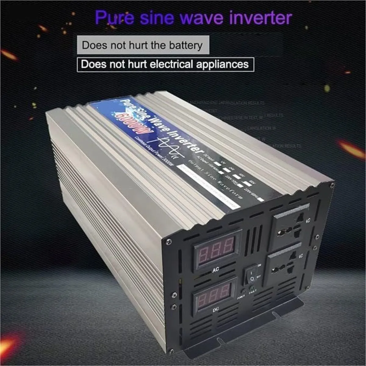 5000W Solar Power Inverter with LED - Image 4
