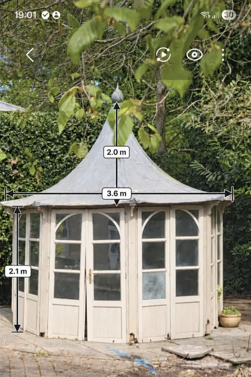 Bespoke Hardwood Garden Pavilion / Gazebo Lead - Image 1