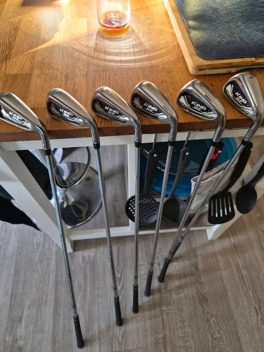 Cobra irons and cobra bag - Image 4