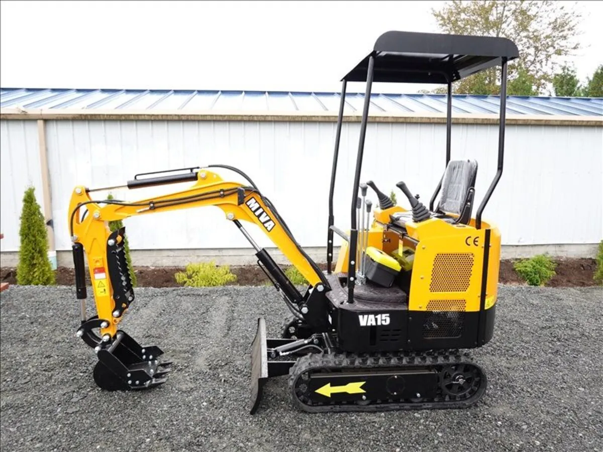 MIVA 1.5D 1.5 TON MINI DIGGER ▶️ - Image 2