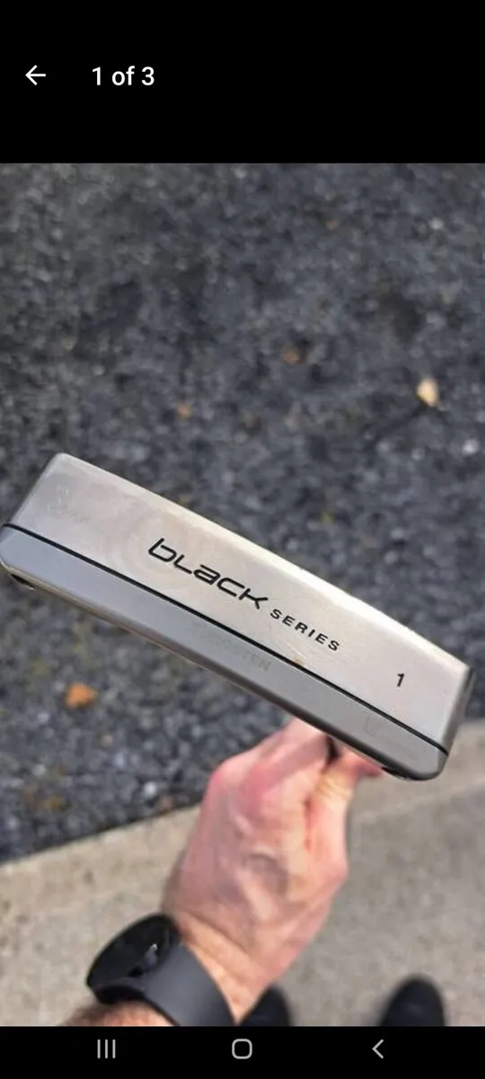 Odyssey black series #1 putter - Image 1