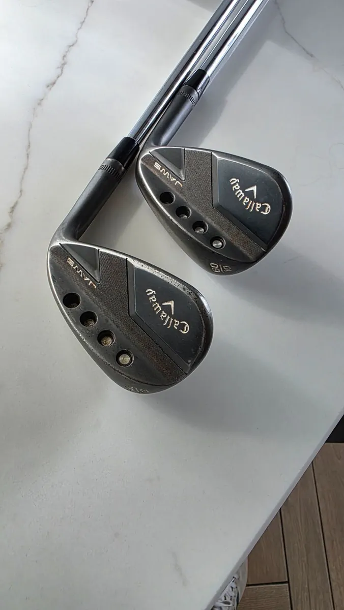 Callaway Jaws Full Face Wedges (54 & 60) - Black - Image 1