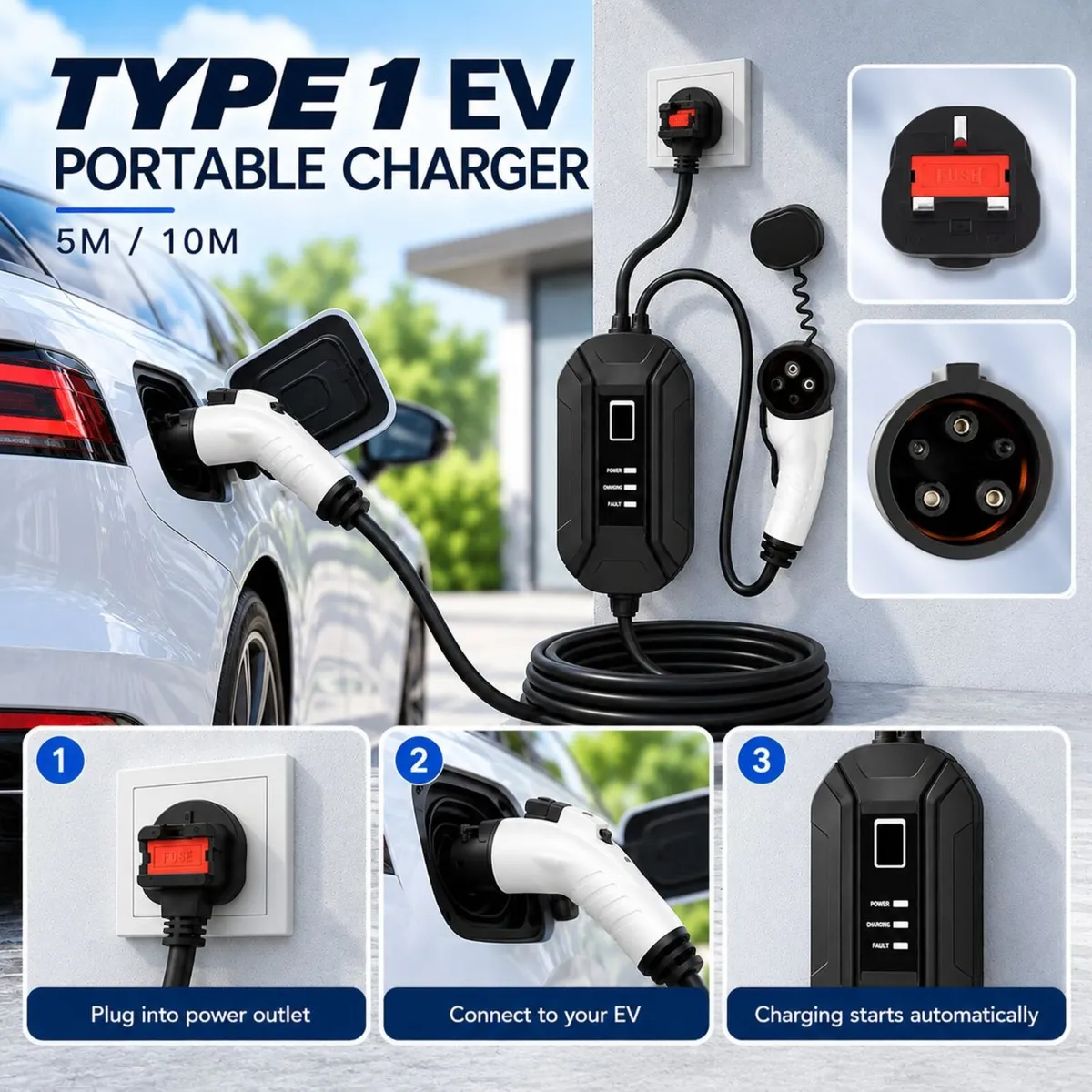 [NEW] EV & PHEV Chargers & Cables: Type 1 / Type 2 - Image 4