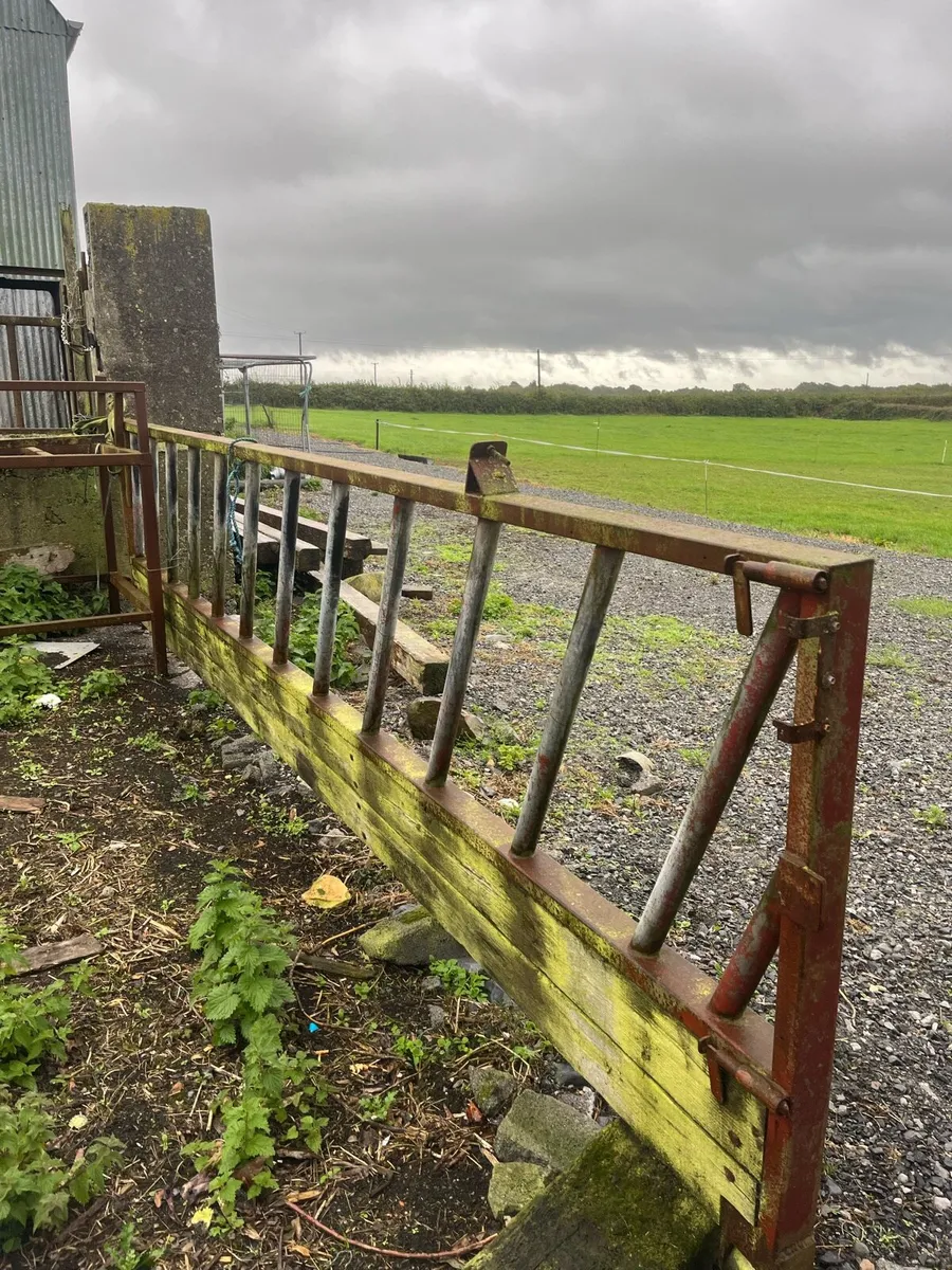 cattle feeding barrier - Image 1
