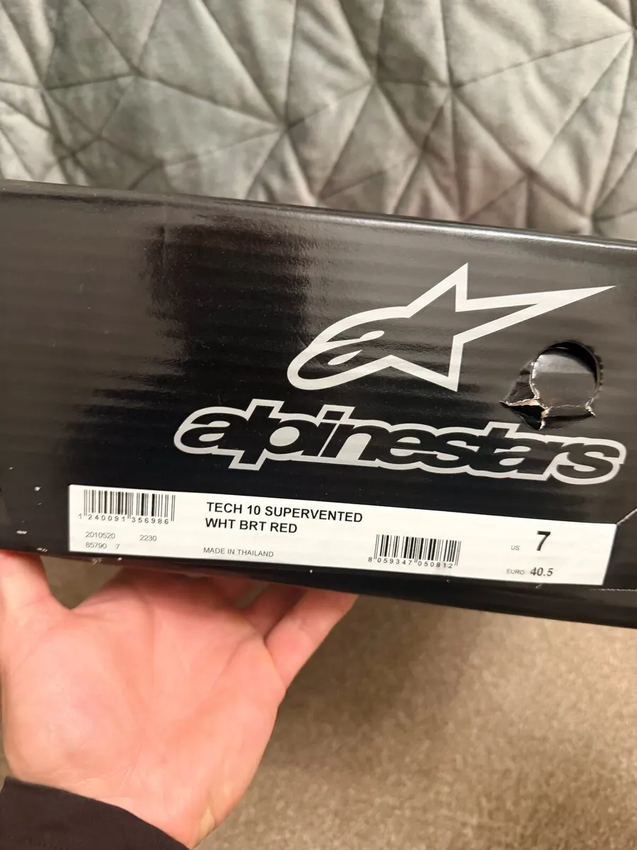 Brand New Alpinestar Tech 10 Supervented Buts 40,5 - Image 1