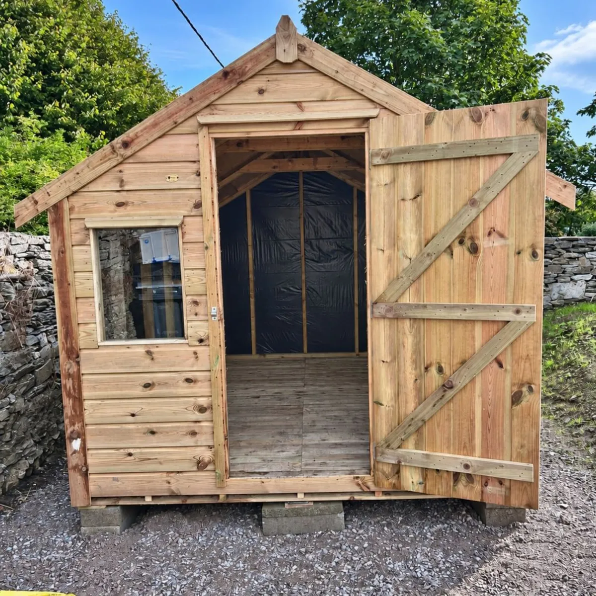 8ft x 8ft Timber Garden Shed | West Cork - Image 3