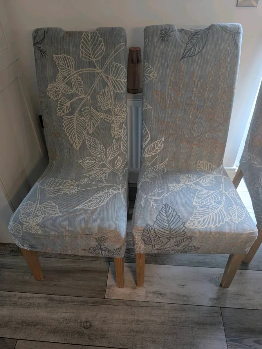 Tall Back Dining Chairs - Image 1