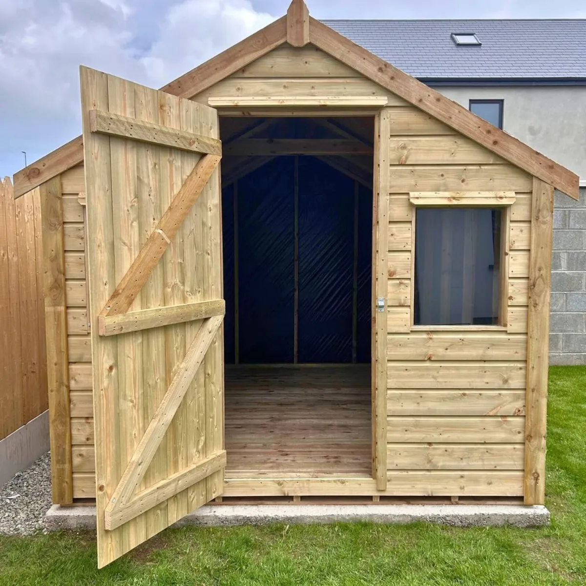 10ft x 8ft Timber Garden Shed | West Cork - Image 4