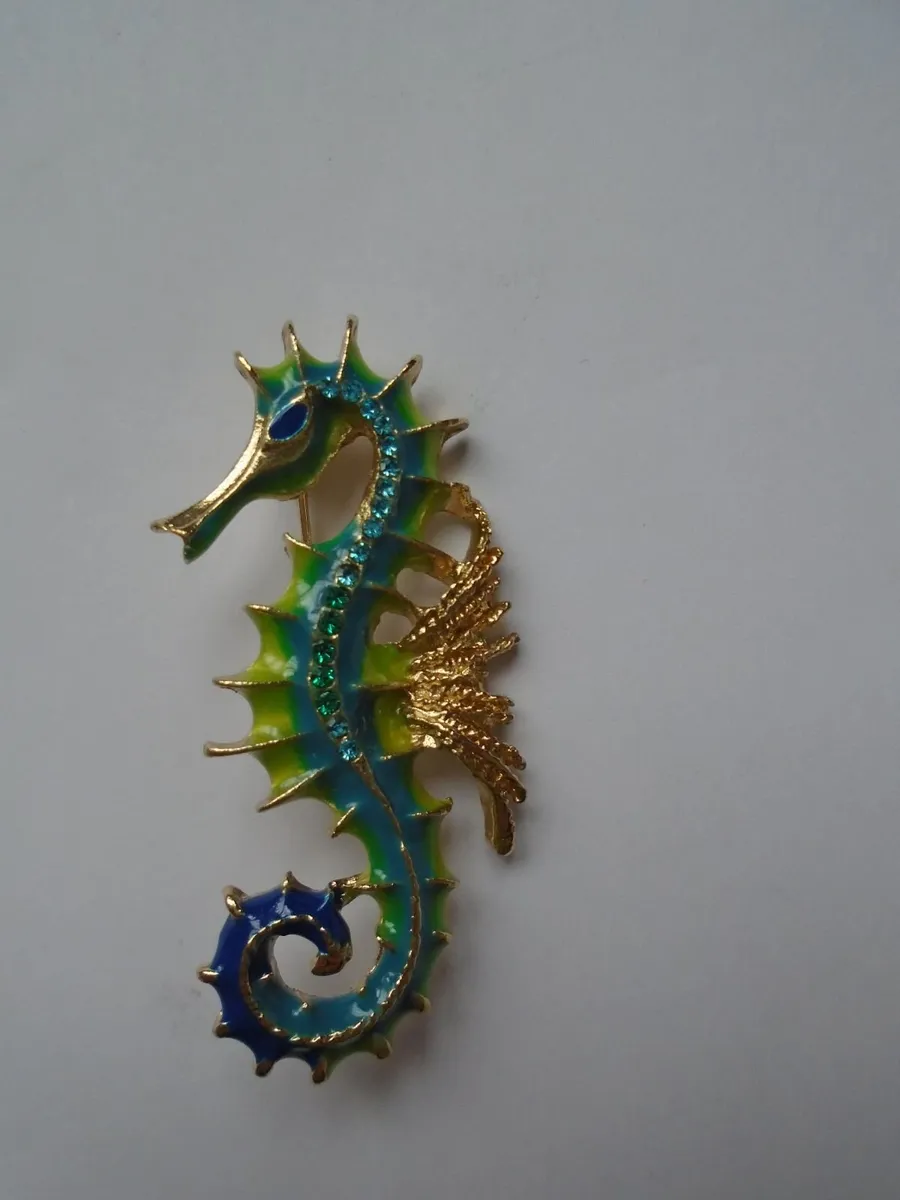 Brooch, Jewellery, Enamel brooch - Image 2