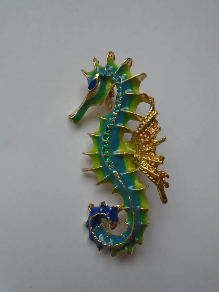 Brooch, Jewellery, Enamel brooch - Image 1