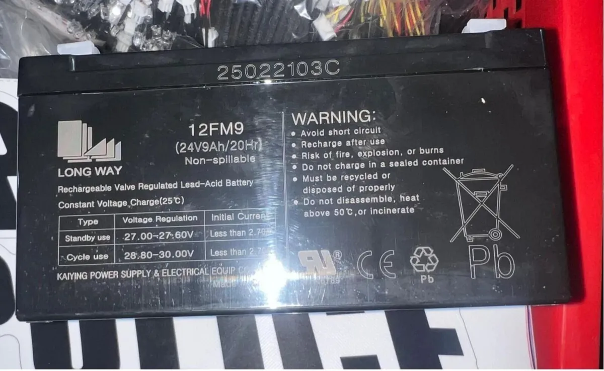 24V 9AH Battery - Image 2