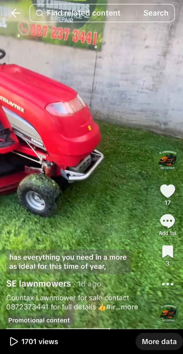 Lawnmower for sale - Image 3