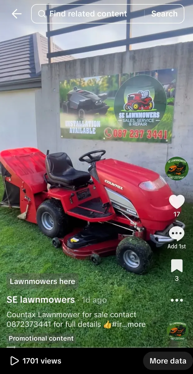 Lawnmower for sale - Image 1