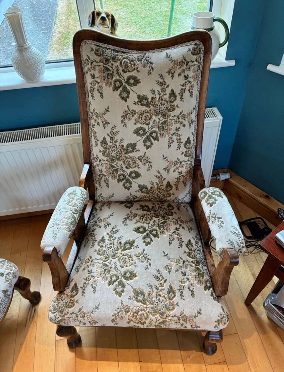 Traditional 3 Piece Chaise Lounge & Armchair Suite - Image 4